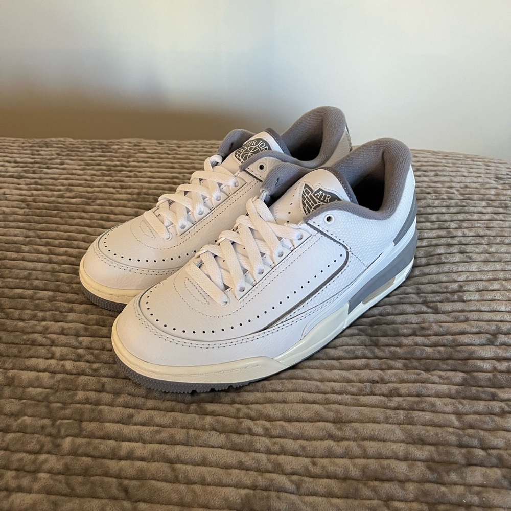 GS Jordan Retro 2 Low ‘White Cement’